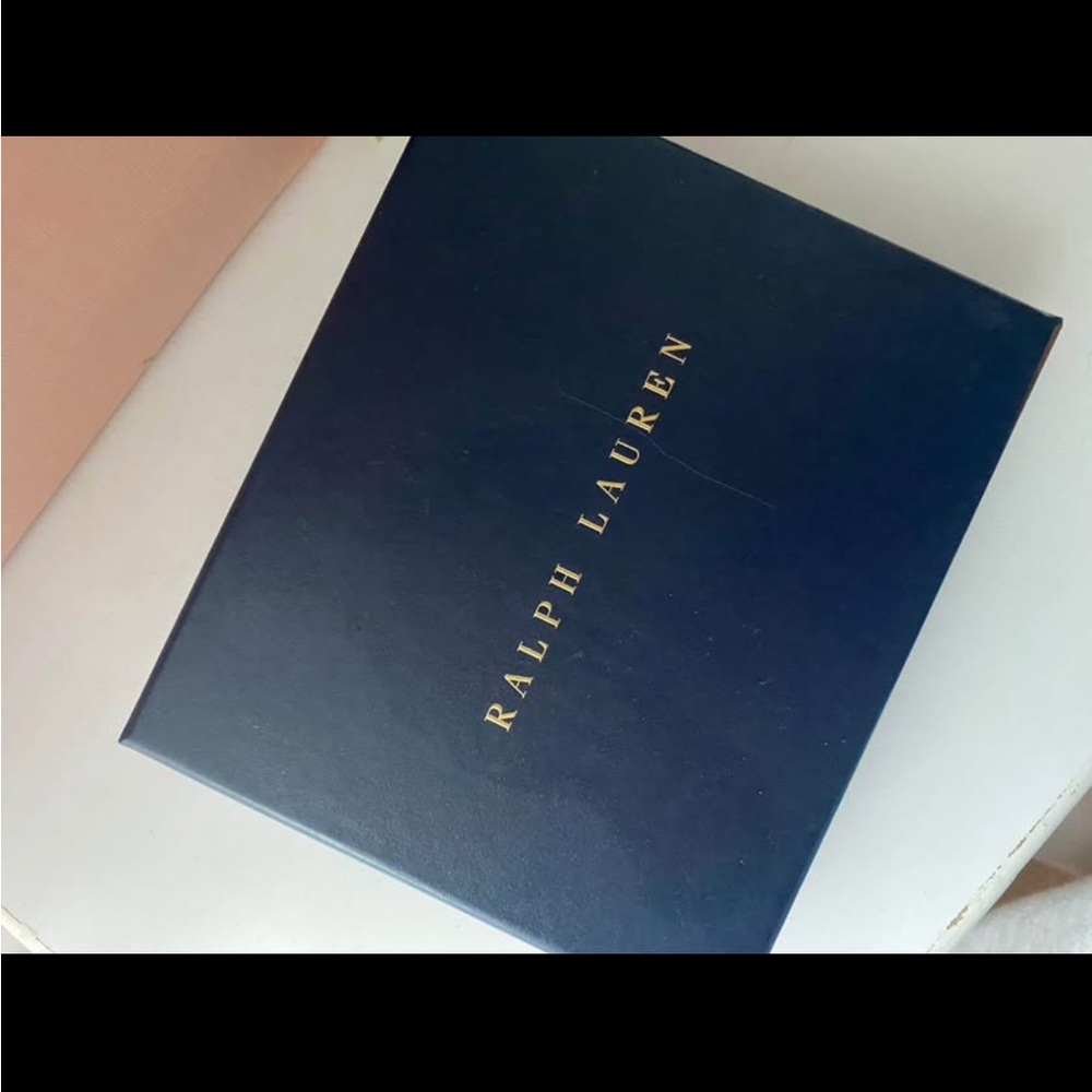 Ralph Lauren Black Leather Belt
